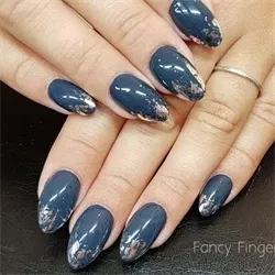 176 Indigo Frock, CND Vinylux